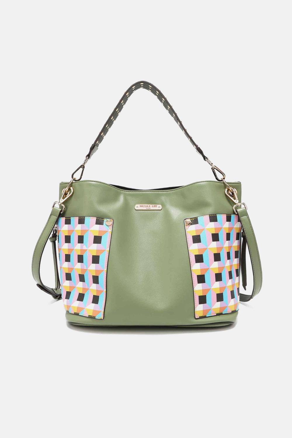 Nicole Lee USA Quihn 3-Piece Handbag Set Multi Style