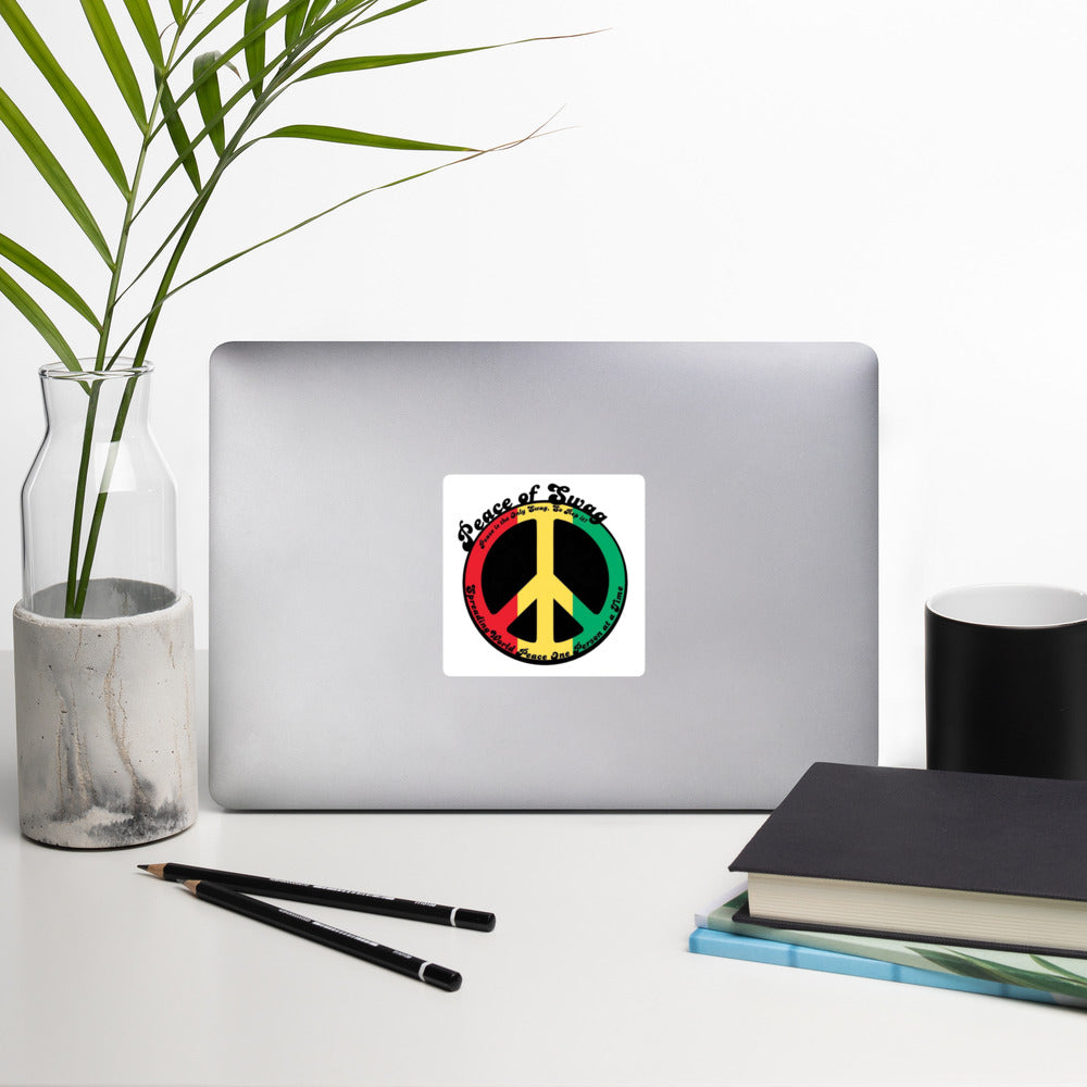 Peace of Swag Vinyl Logo Sticker